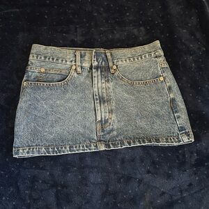 Bohopink mini denim skirt